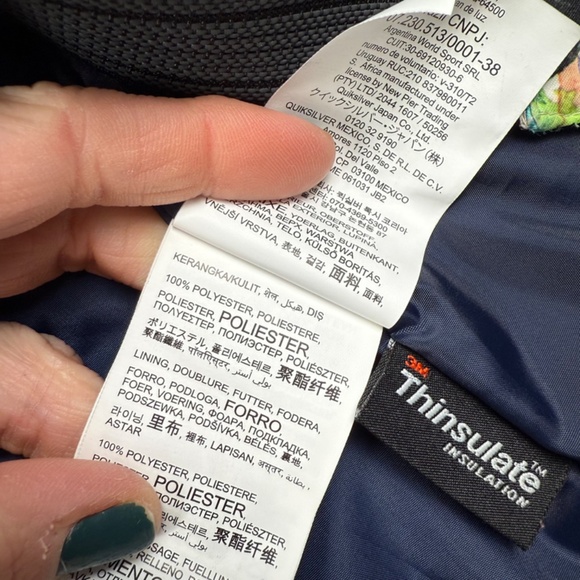 Roxy Dry Flight Technology Wildlife Insulated Women's Snowboard Jacket Medium - Picture 14 of 16